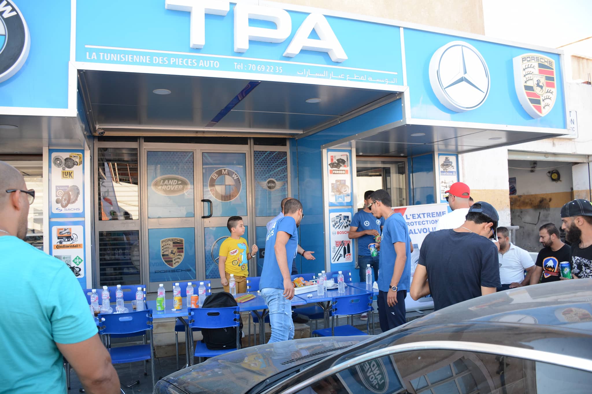 Evènement street marketing TPA La marsa juin 2019