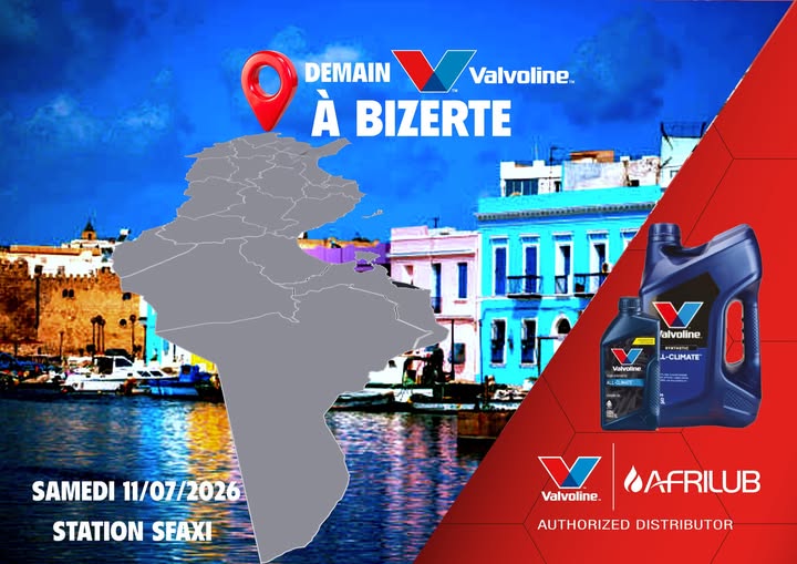 Challenge Coupe du Monde Valvoline à la Station Sfaxi
